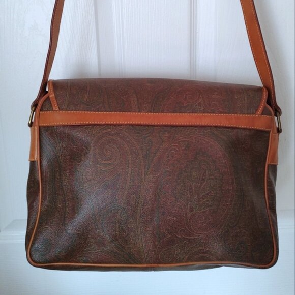 Etro vintage messenger crossbody EUC - Picture 9 of 11
